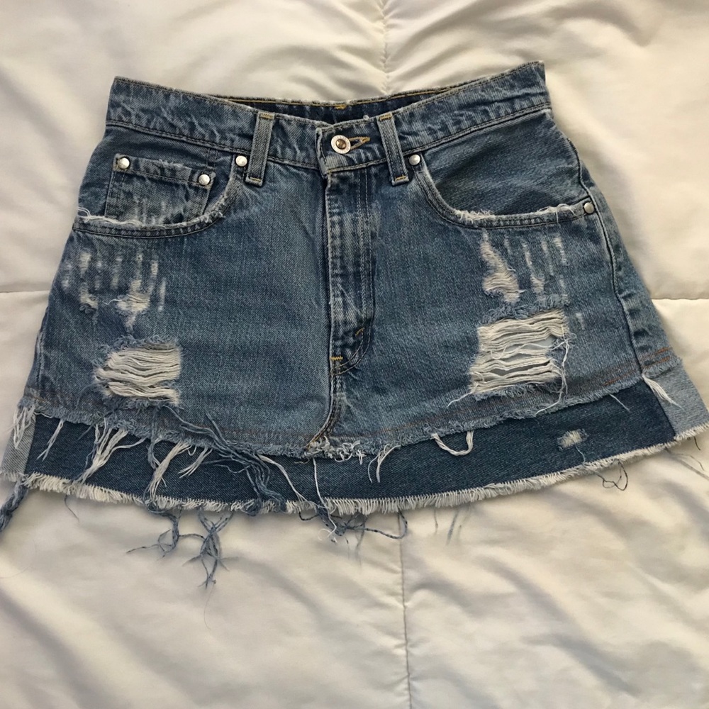 Furst of a Kind denim skirt